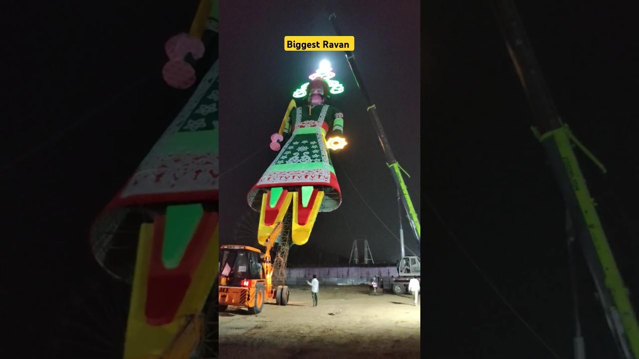 World's Largest Ravan in Dwarka Sector 10