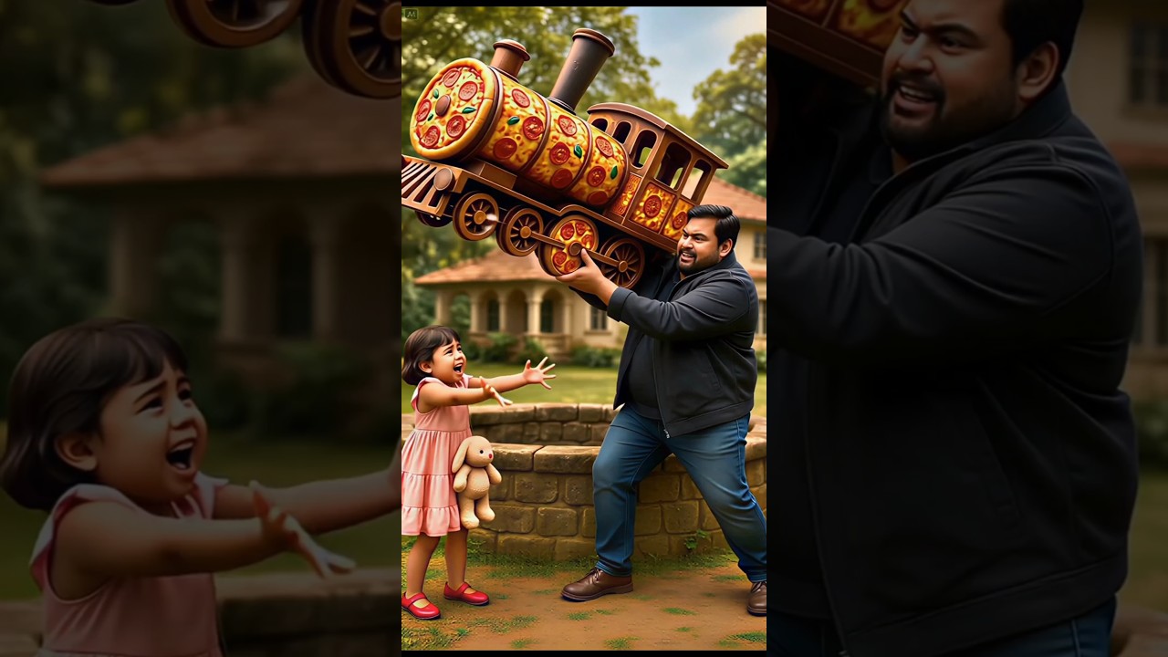 Don’t Throw My Pizza Train! 🚂🍕