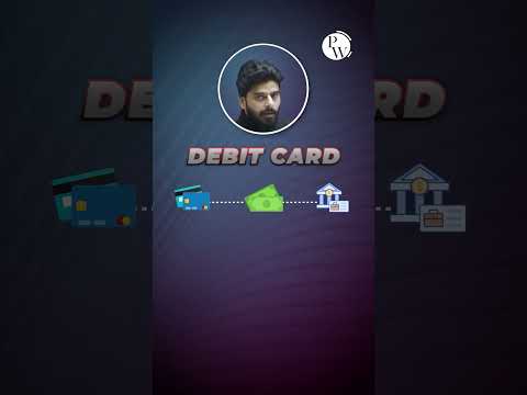 Difference Between Debit Card and Credit Cards 💥#CAWallahByPW #ATM