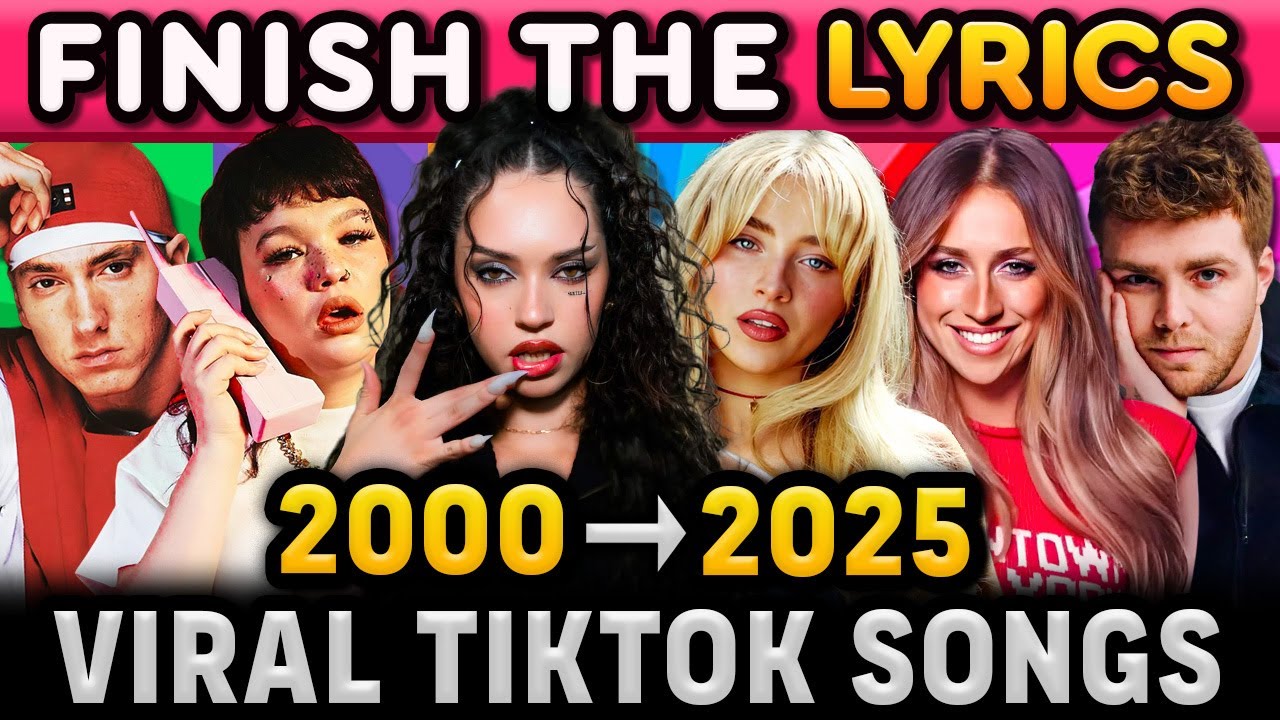 Finish Lyrics: 2000-2025 Hit Songs 🎶