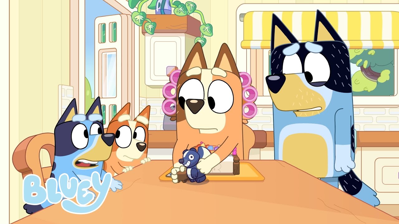 Qui était-ce ? Découvrez la réunion de famille de Bluey 🐶
