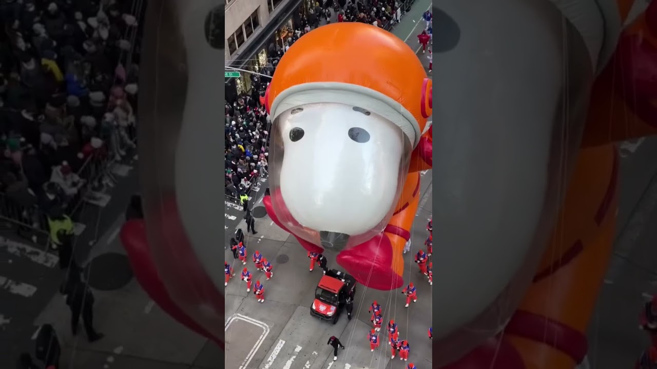 Watching The Macy’s Thanksgiving Parade 🦃