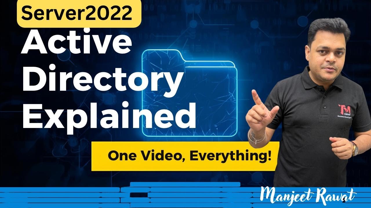 Active Directory on Server 2022 Full Course π