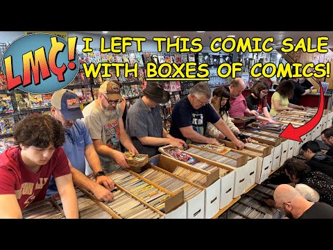 I Bought HUNDREDS of Comic Books at this Amazing COMIC SALE!