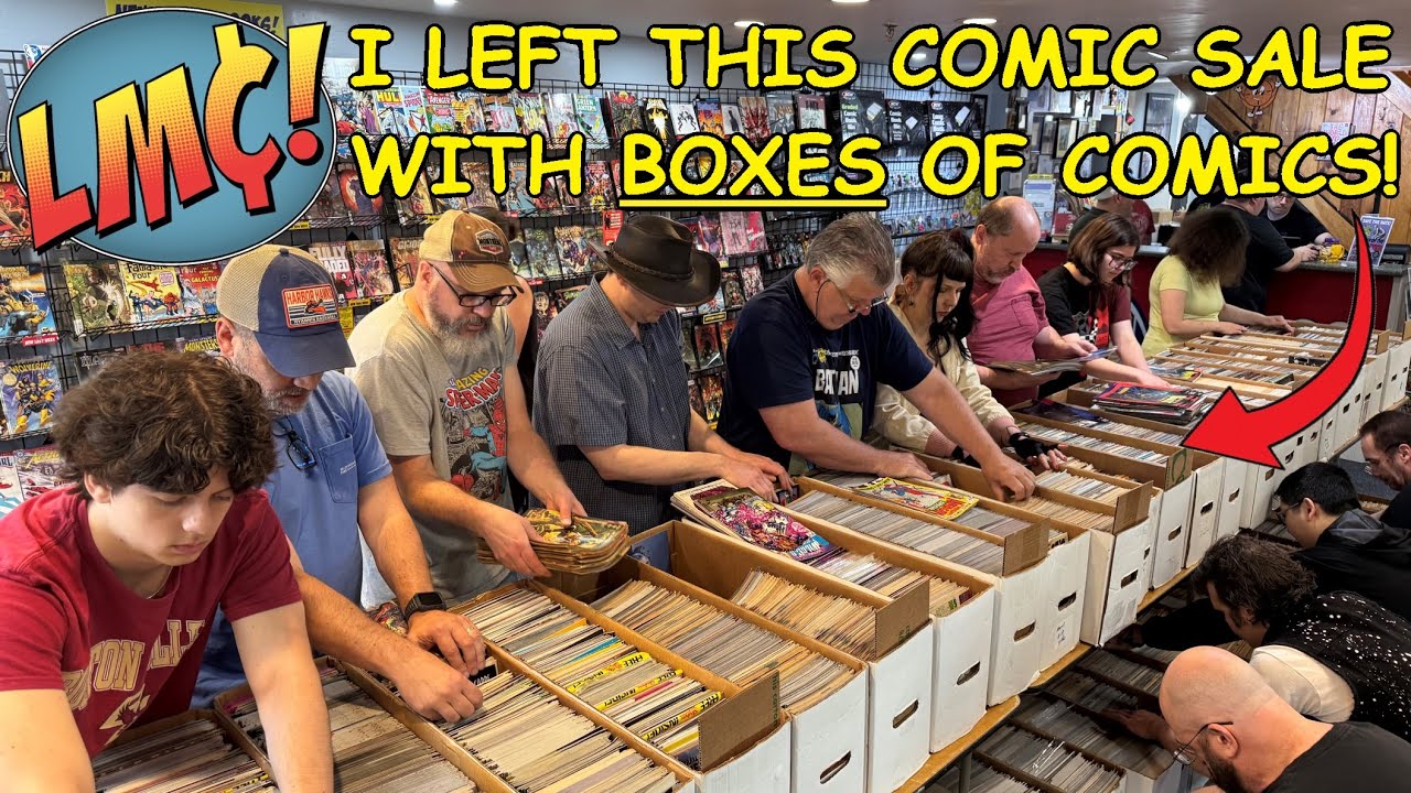 Massive Comic Book Haul! $1 Comics Sale 💥