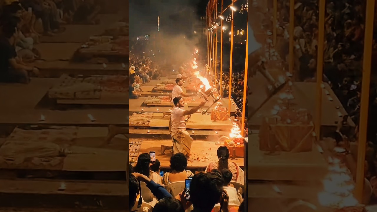 Banaras Ganga Aarti at Dashashwamedh Ghat 🙏