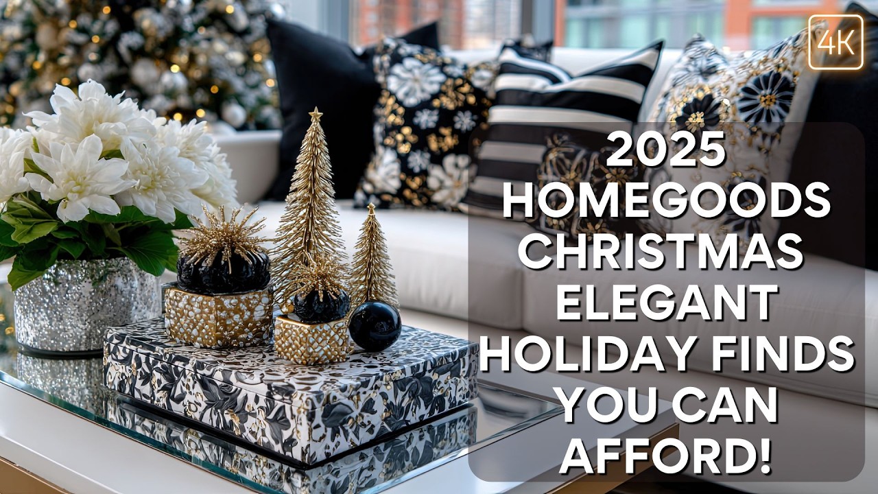 HomeGoods Christmas Decor 2025: Elegant & Affordable 🎄