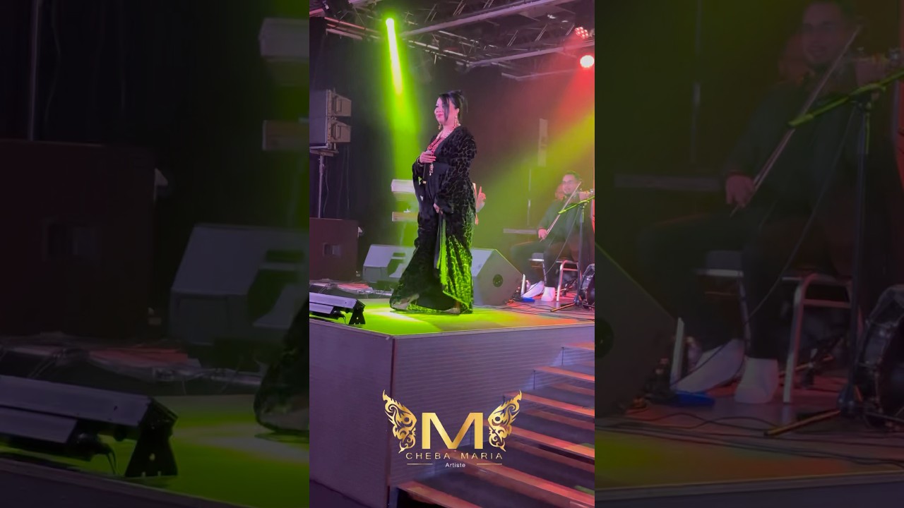 Incontournable : L'entrée spectaculaire de Cheba Maria en live 🔥