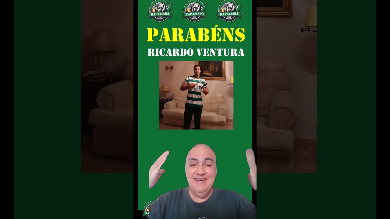 Feliz aniversário Ricardo Ventura