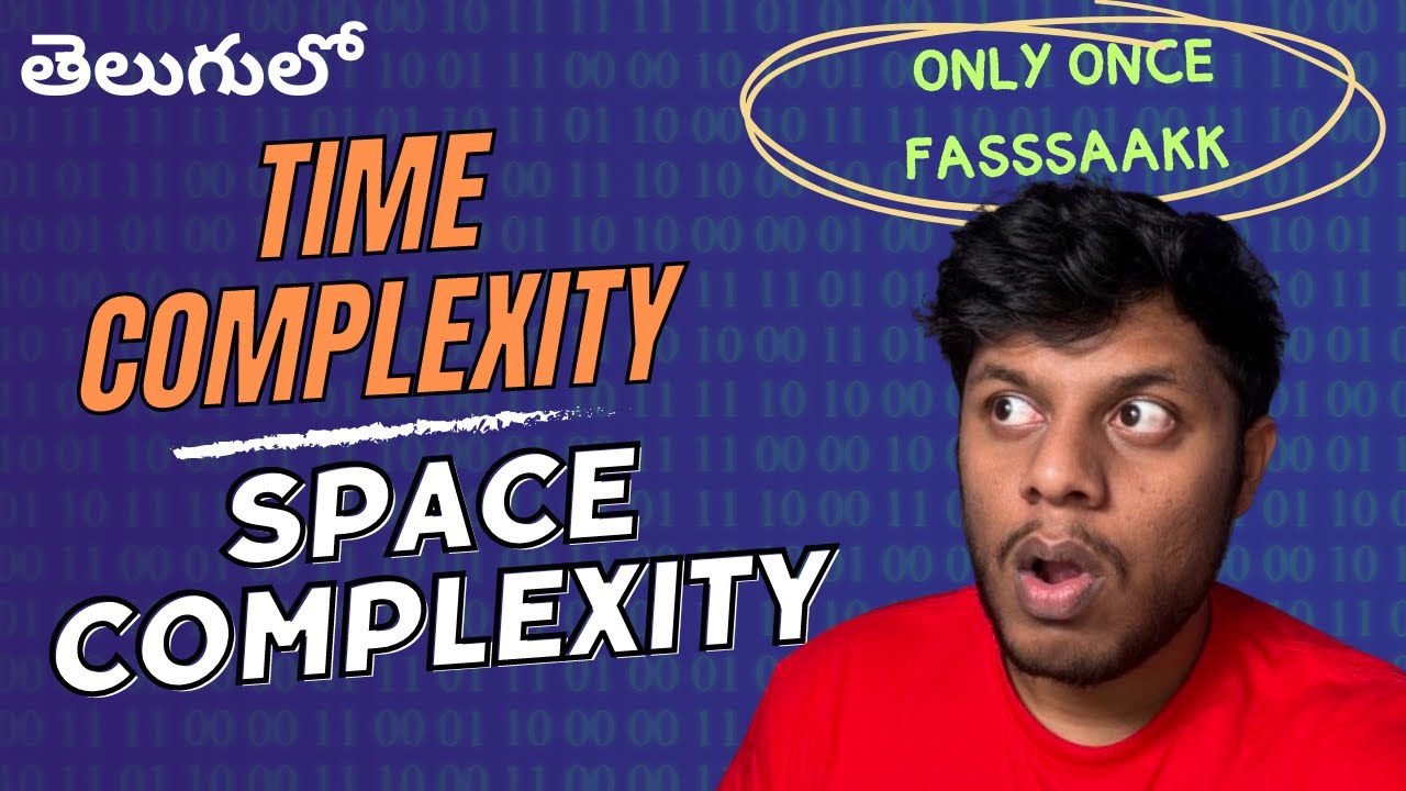 తెలుగులో టైమ్ & స్పేస్ కంప్లెక్సిటీ Explained | Big O notation for Interviews 🚀