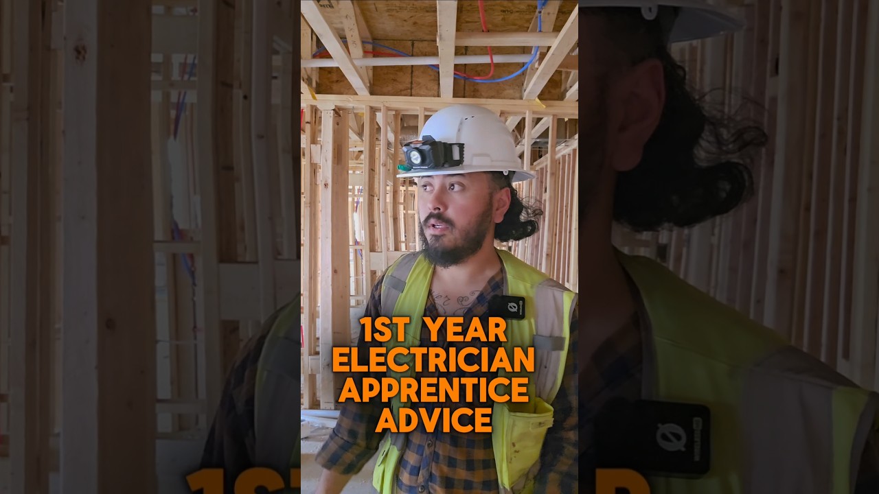 Tough Love: Top 3 Tips for First-Year Electrician 👷‍♂️