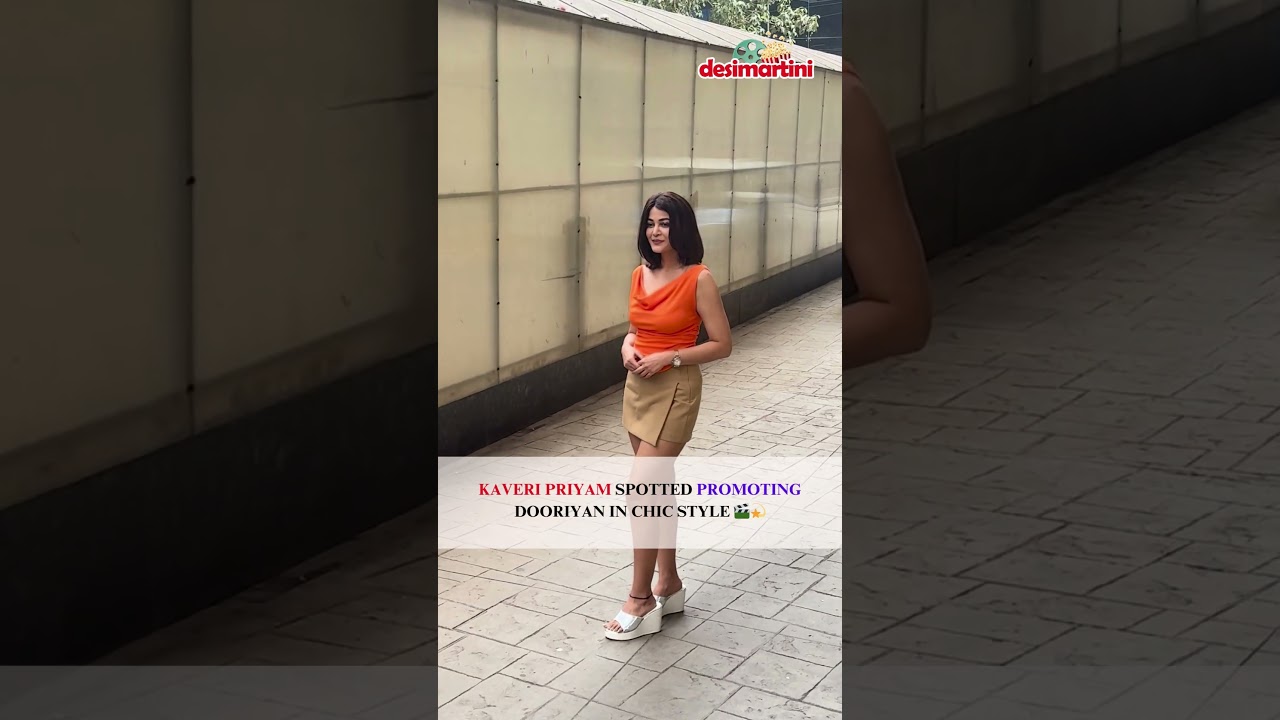 Kaveri Priyam Stuns in Chic Look While Promoting 'Dooriyan' 🎬
