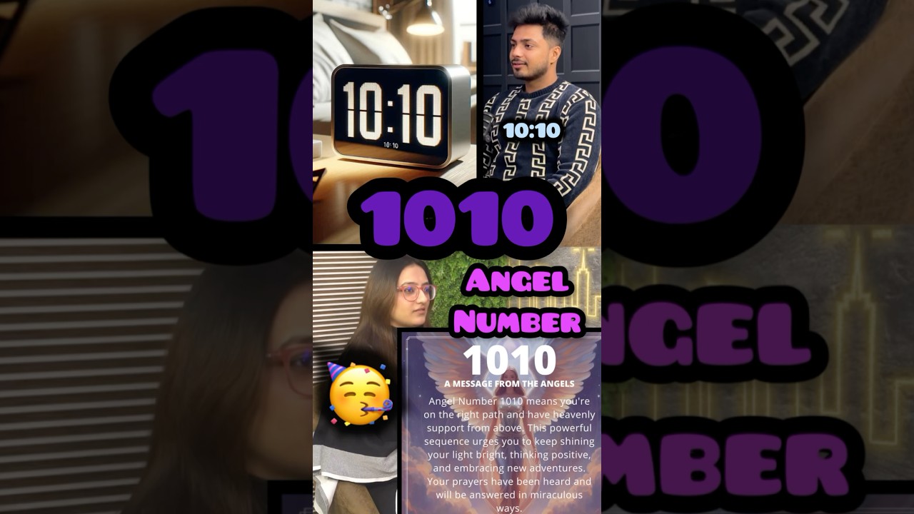 1010 Discover the Meaning Behind Angel Number 1010 😇✨