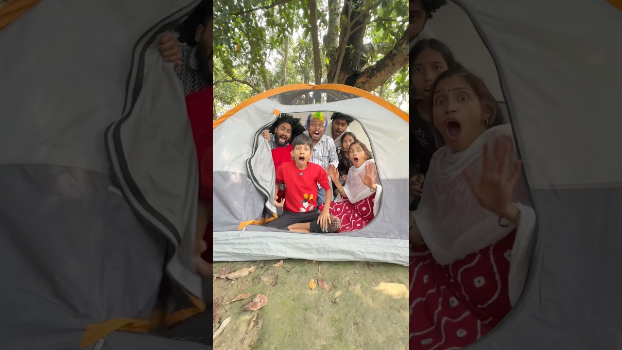 Is There a Ghost in the Tent House? 😱 | Shocking Viral Video