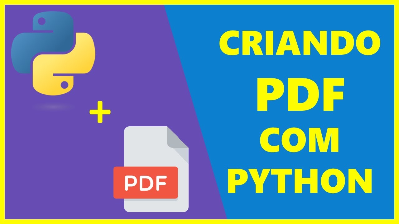 Criando PDFs com Python 📄