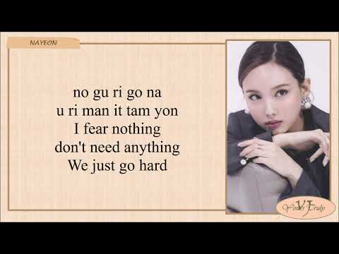 TWICE 'GO HARD' Easy Lyrics