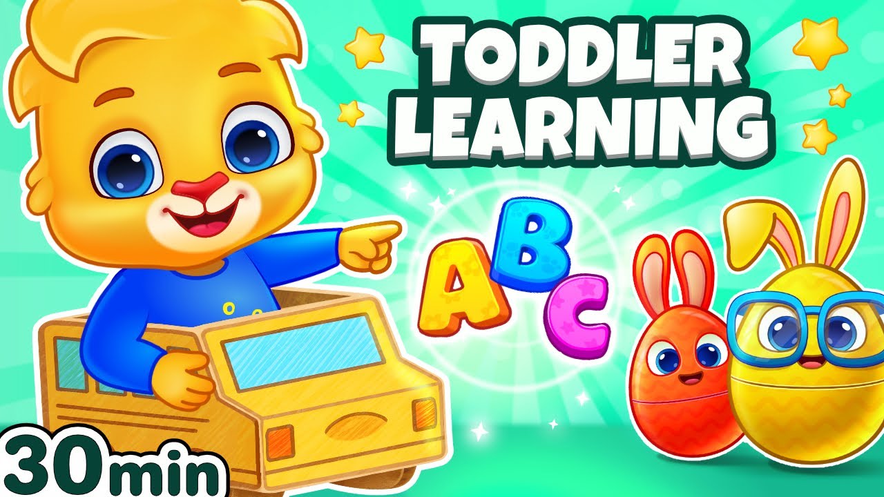 Toddler Learning Fun with Lucas & Friends 🎶 | ABCs, Colors, Songs & Rhymes