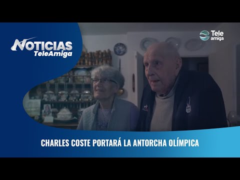 Charles Coste portará la antorcha Olímpica - Noticias Teleamiga