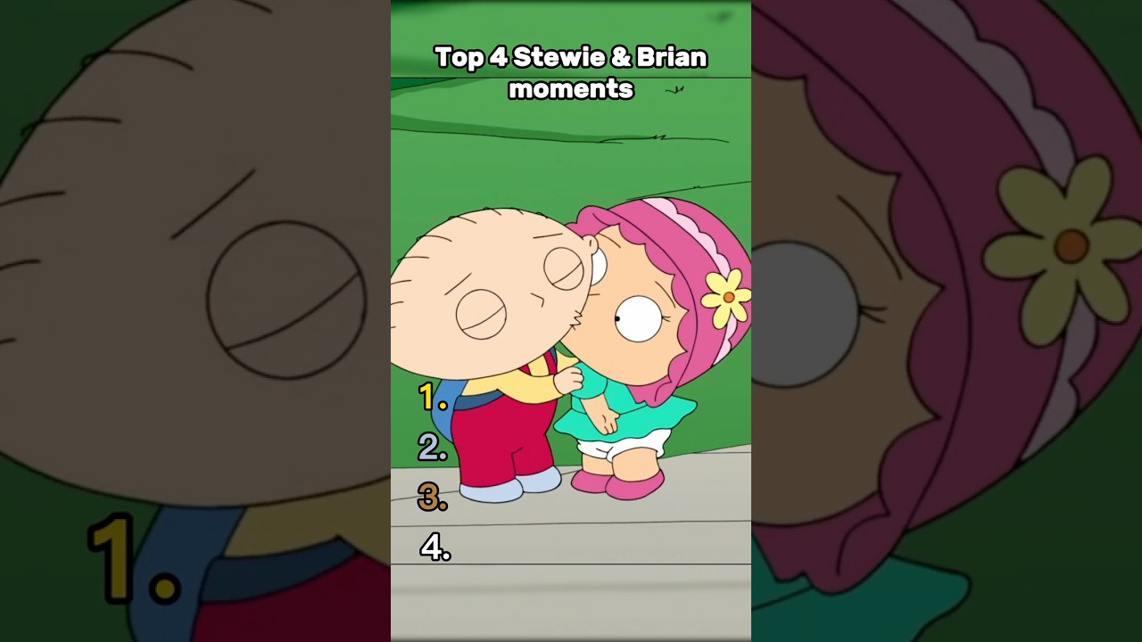 Top 4 Hilarious Stewie & Brian Moments Part 2 😂
