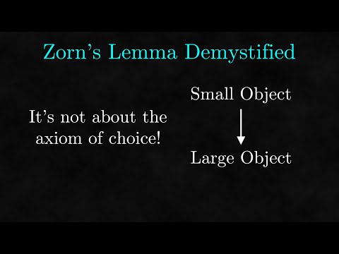 Zorn's Lemma Demystified