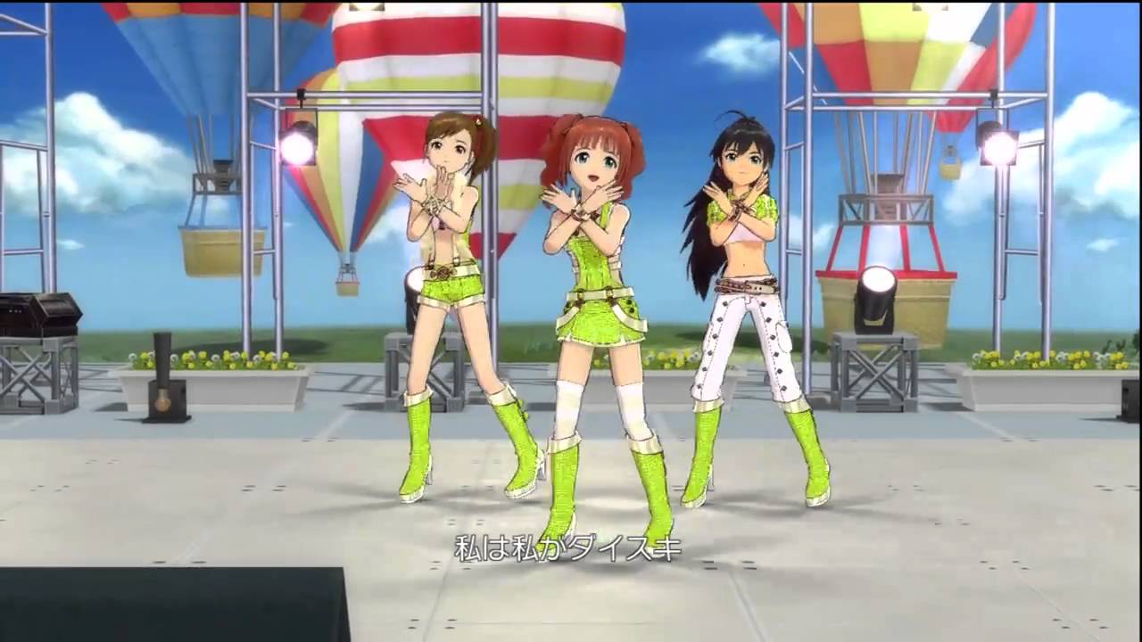 The iDOLM@STER 2: kiramekirari (Yayoi, Mami, Hibiki)