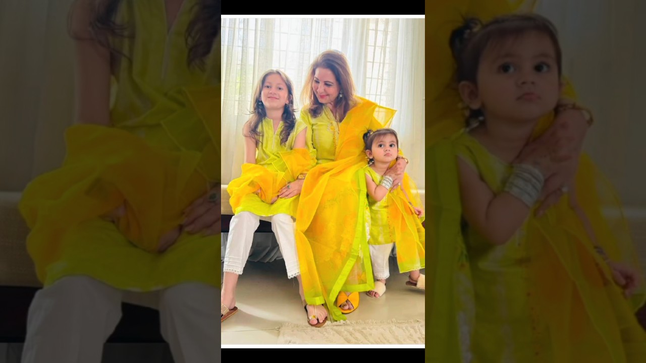 Shehroz Sabzwari's Heartwarming Moments with His Mother and Daughters ❤️