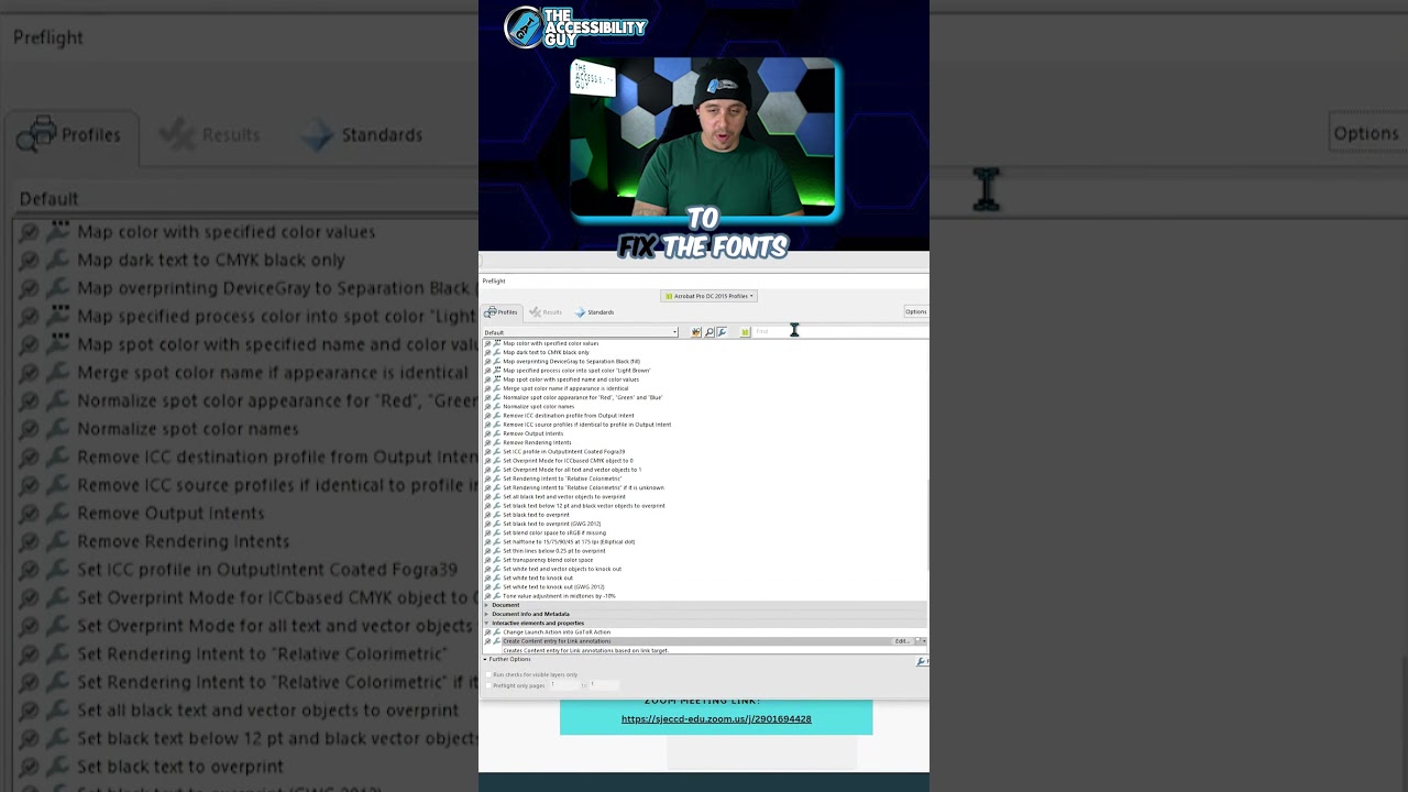Embed Missing Fonts in PDFs | Fix PAC Tool Error