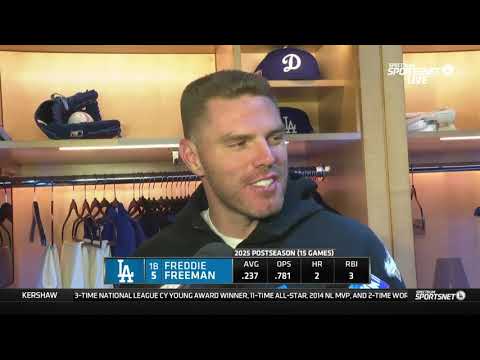 Freddie Freeman Opens Up On Dodgers World Series Game 5 Loss, Says LA Is Confident In Bouncing Back