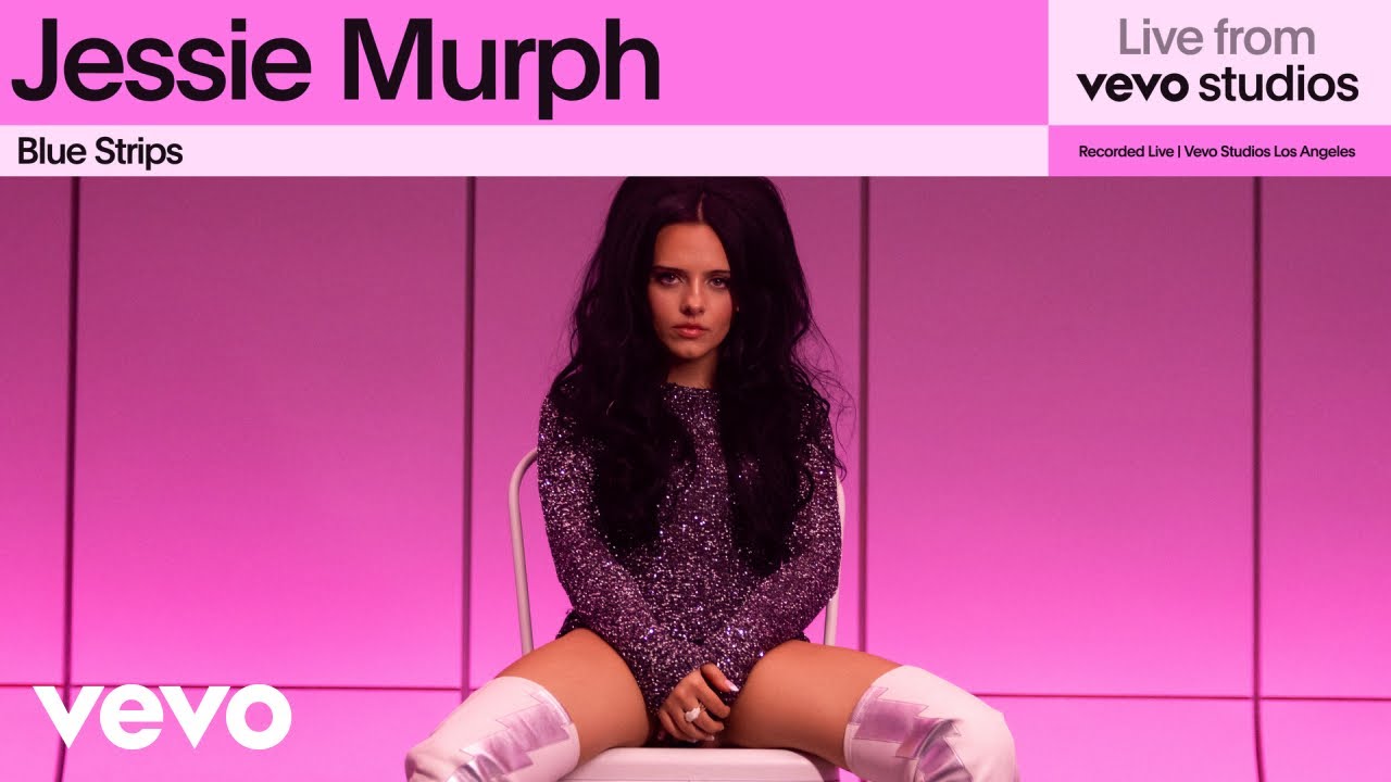 Jessie Murph Performs 'Blue Strips' Live at Vevo Studios 🎤