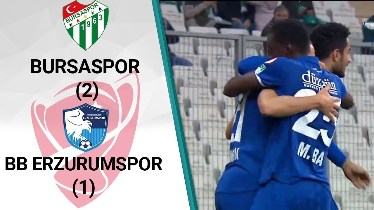 Bursaspor 2-1 BB Erzurumspor | Türkiye Kupası Rövanş Özeti ⚽