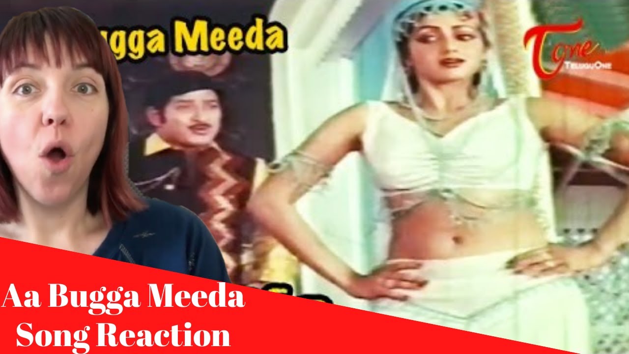 Reacting to Sridevi's 'Aa Bugga Meeda' 🎶