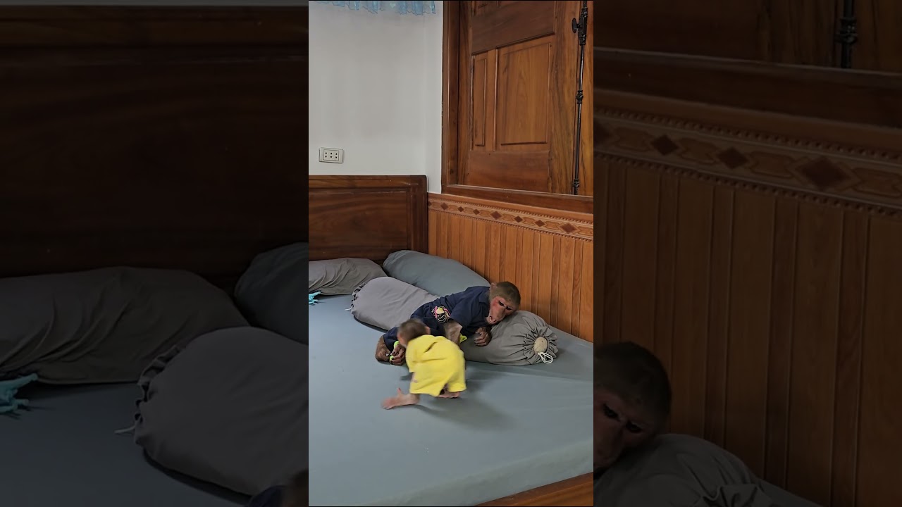 Kuku's Loving Playtime with Baby Monkey Su ๐