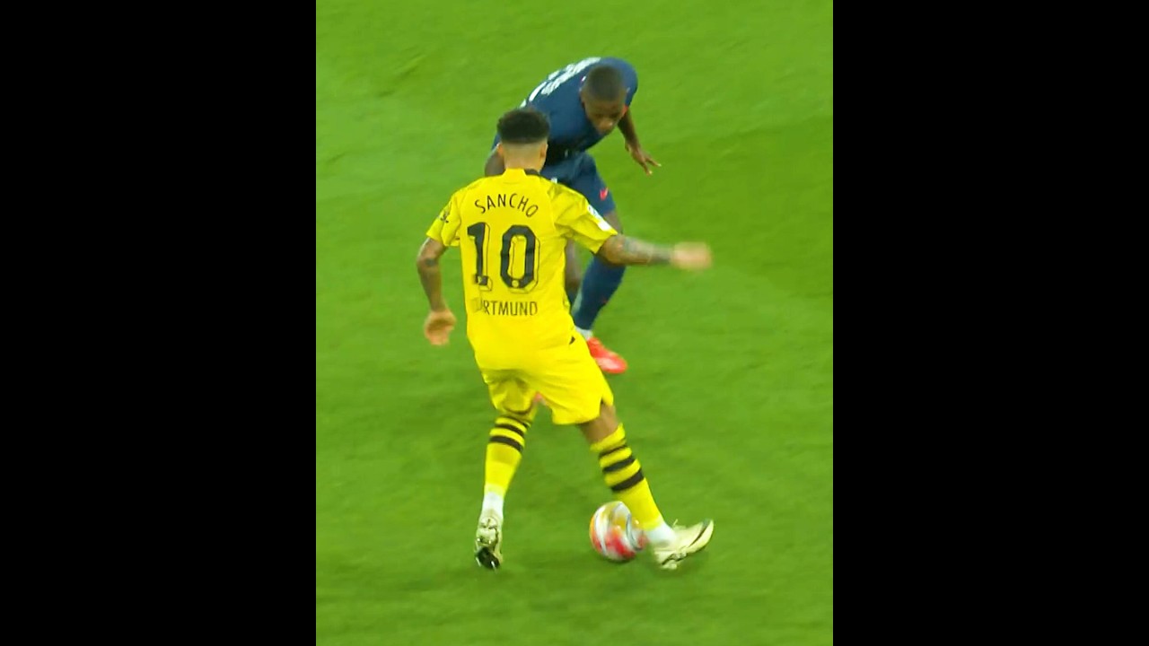 Jadon Sancho's Dominance at Dortmund 👑