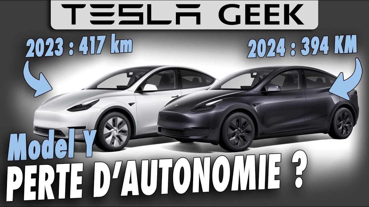 Pourquoi le Model Y 2024 a-t-il moins d'autonomie ?