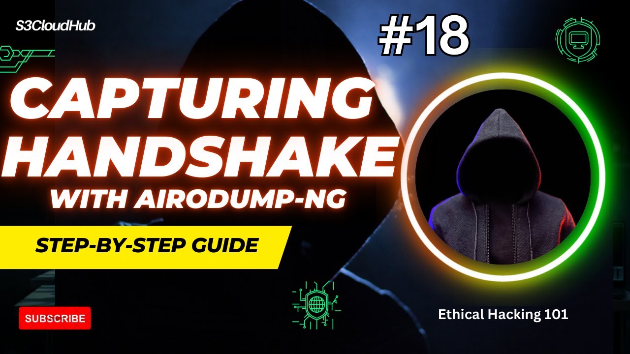 Capture WPA/WPA2 Handshake with Airodump-ng 🔐