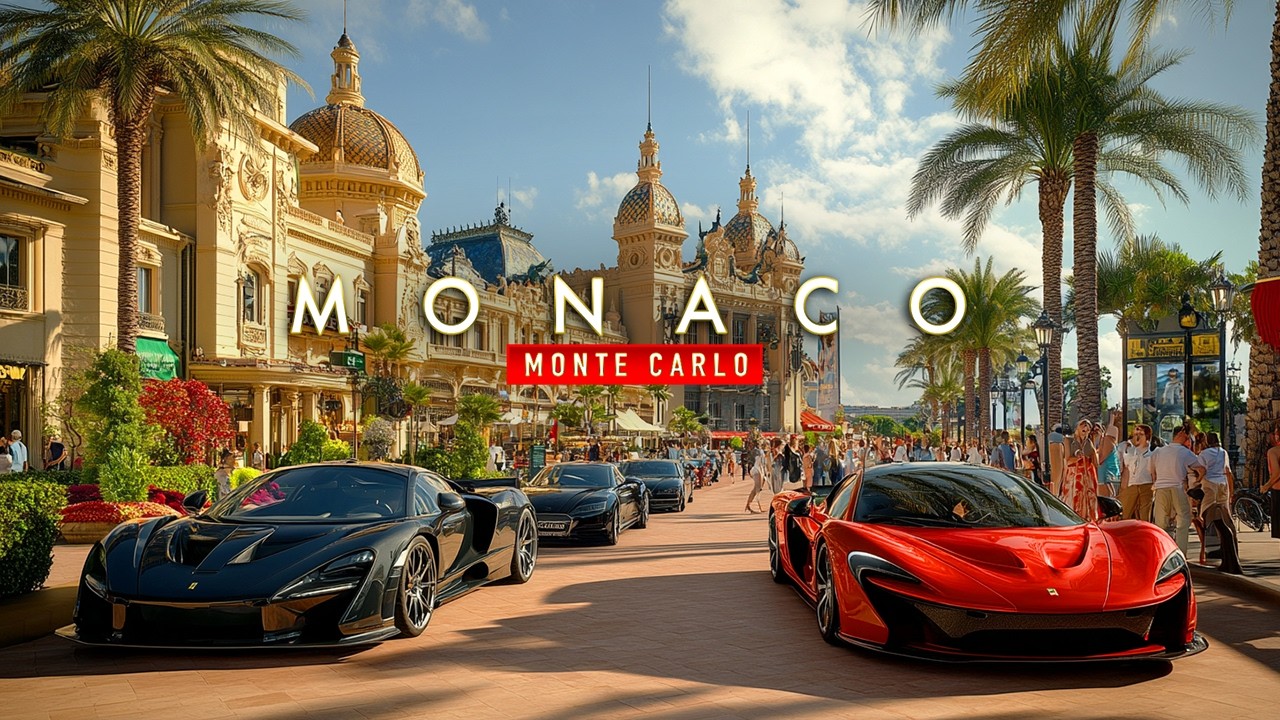 Monte Carlo Walking Tour in Stunning 4K HDR 🌟