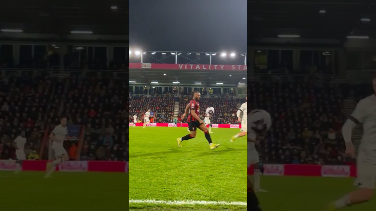 Semenyo's Stunning Touch! ⚽ Watch the Skill in Action #Shorts