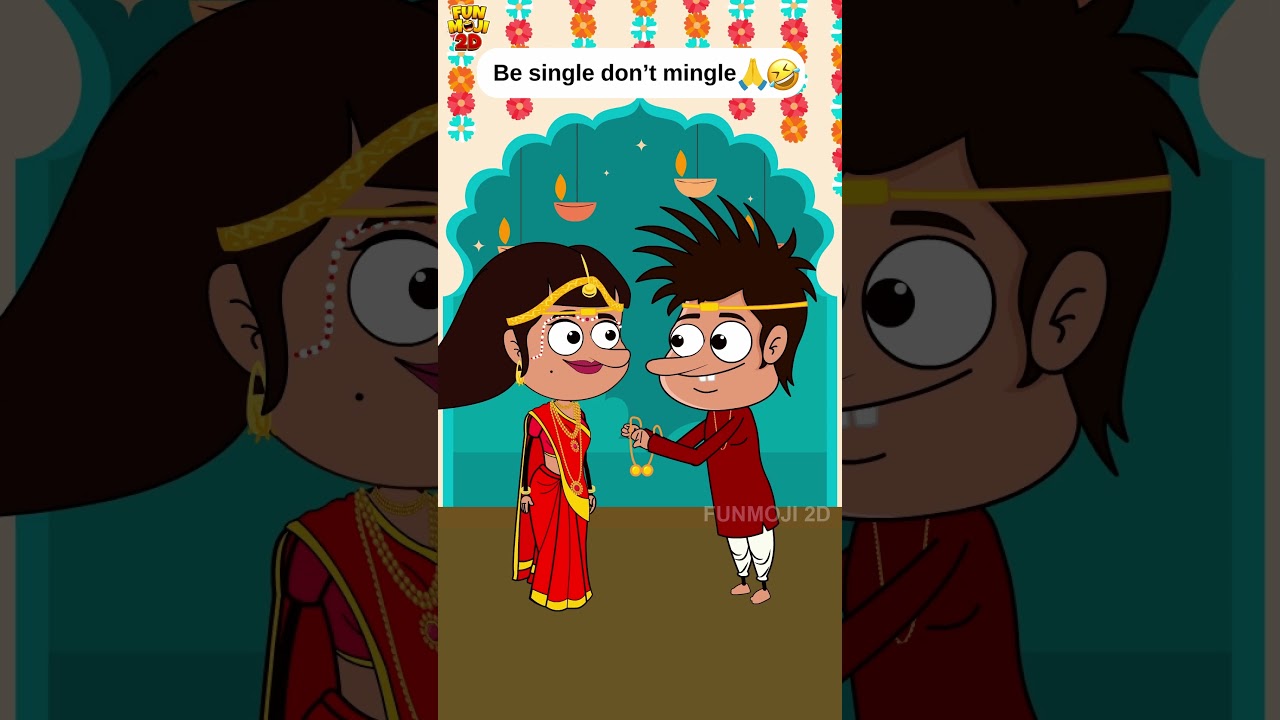 Hilarious Single Life Moments 😎 | Funmoji 2D Comedy Shorts