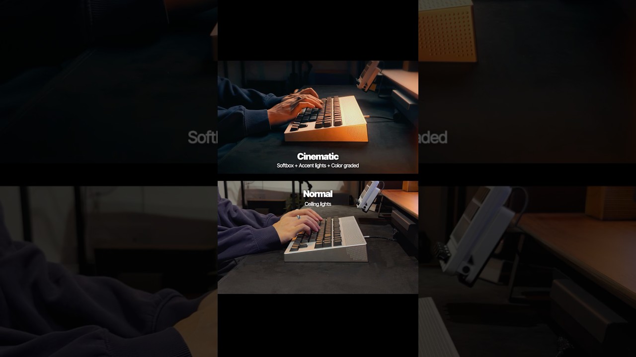 Normal vs Cinematic Lighting: Ceiling Lights ✨