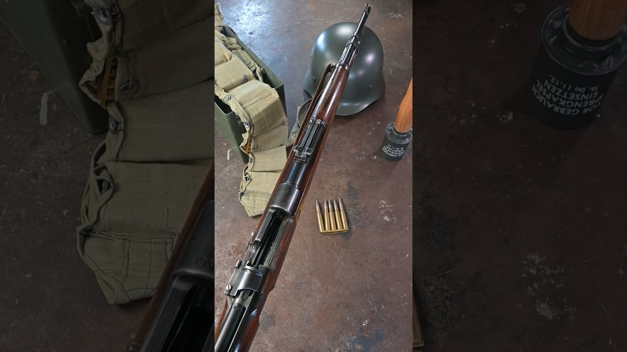 1939 Relaxing WW2 Kar98k Rifle Loading ASMR ποΈ