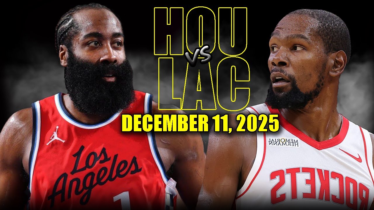 Rockets vs Clippers Full Game Highlights – Dec 11, 2025 🏀