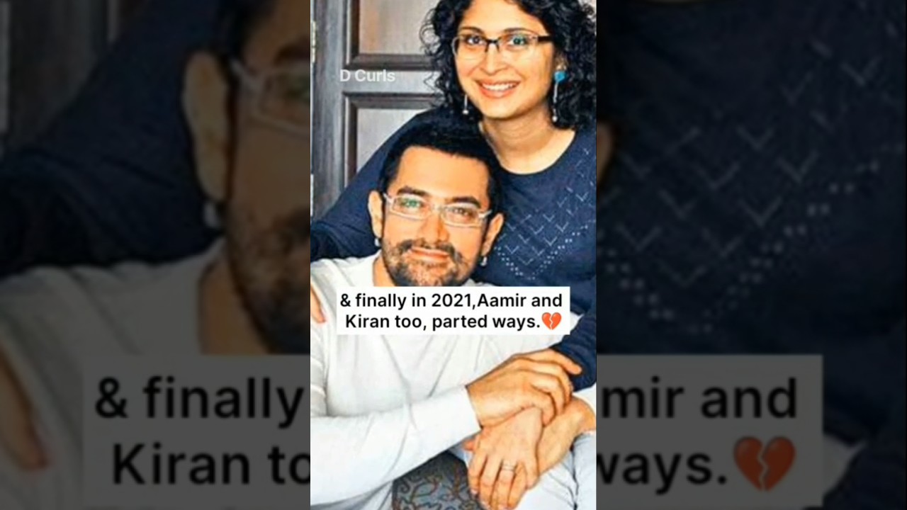 Aamir Khan's Weird Relationship 💔💔 #bollywood #marriage #story #shorts  @D.Curls.Official