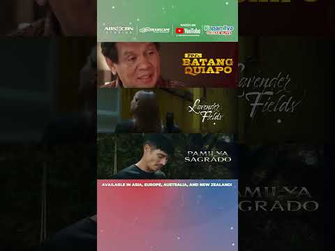 Watch the latest episodes on #KapamilyaOnlineLive – anytime, anywhere!