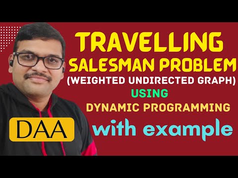 Dynamic Programming Solution to the Traveling Salesman Problem on Undirected Graphs