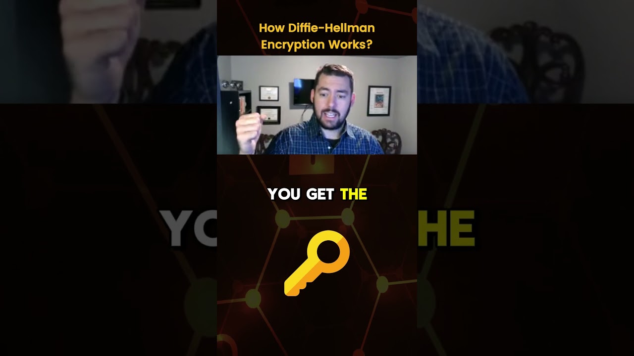 Understanding Diffie-Hellman for Secure Key Exchange #shorts #cybersecurity #cissp