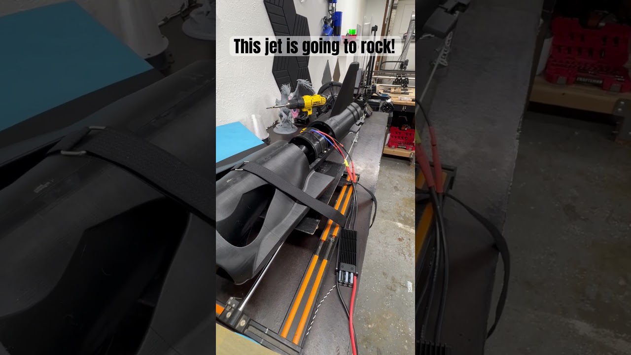 DIY 90mm EDF Jet with Torque ✈️