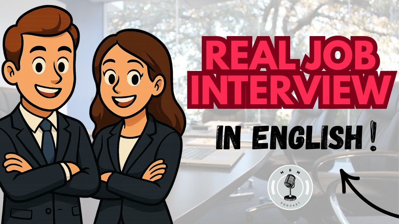 Master English Job Interviews with Max & Mia ๐๏ธ | Daily Practice for Learners
