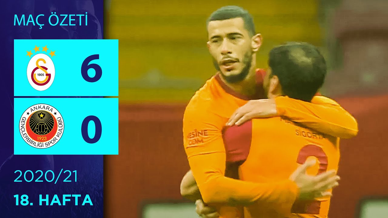 Galatasaray 6-0 Gençlerbirliği | 18. Hafta 2020/21