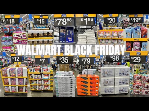 ALL OF THE BLACK FRIDAY DEALS IN STORE/ WALMART 2025 DEALS WALKTHROUGH❄️