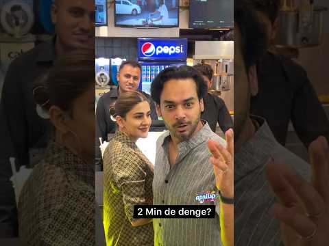 Kubra Khan, Gohar Rasheed and Zaviyar Nauman at the premiere of film John in Karachi ✨